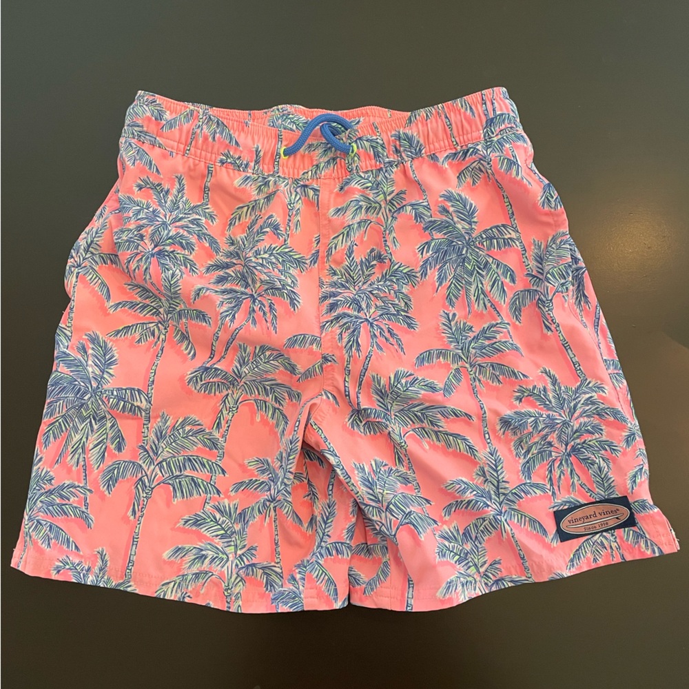 Vineyard Vines Boys Printed Chappy Swim trunks
